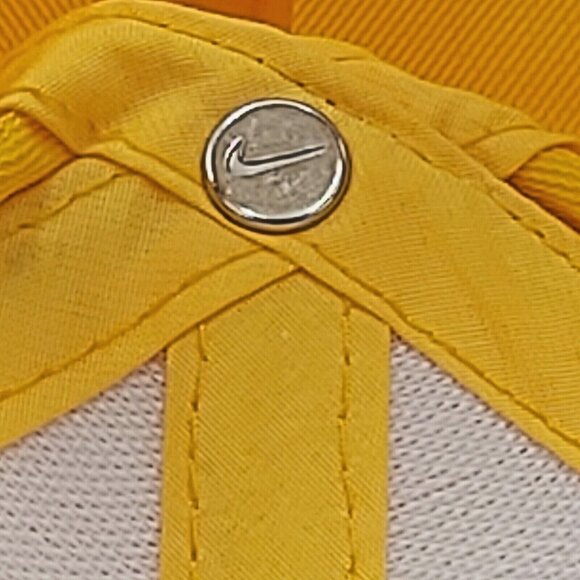 Nike Legacy91 Dri-Fit Cap Sport Performance Adjustable Hat Gold Unisex Yellow - Picture 9 of 10